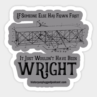 Wright Bros. T-Shirts/Accessories Sticker